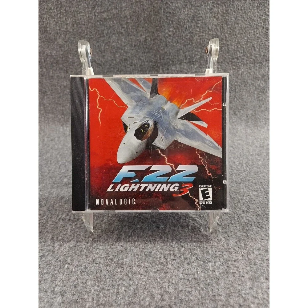 Lot Of 3 Star Command Revolution - F-22 Lightning - Mission Impossible PC CD-ROM